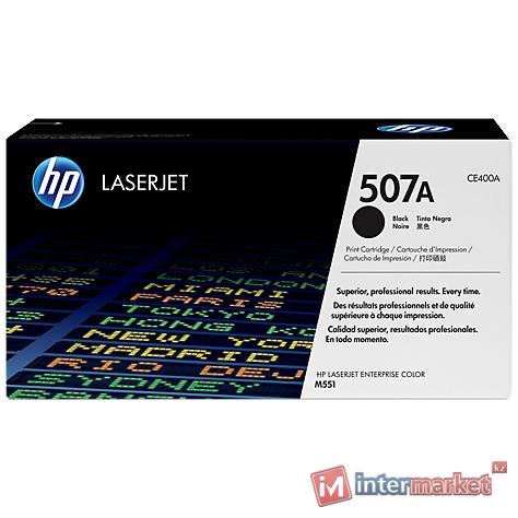 Лазерный картридж HP 507A LaserJet, черный (CE400A)
